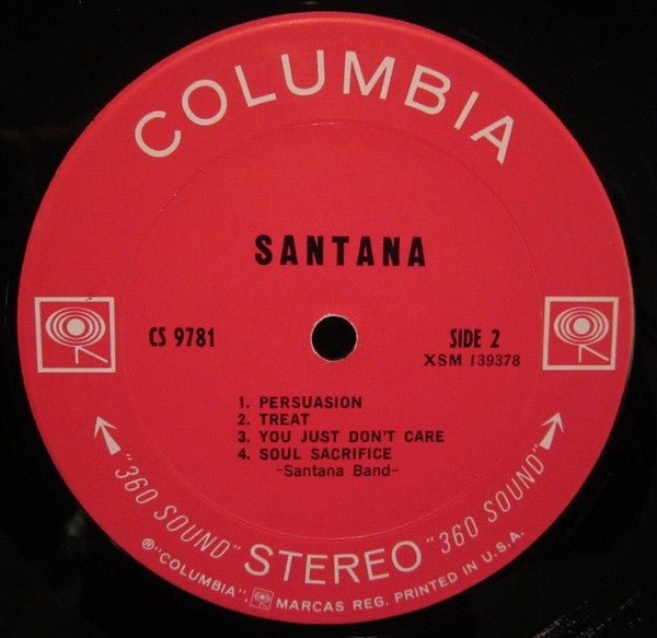 Santana : Santana (LP, Album, Ter)