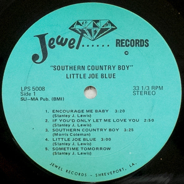 Little Joe Blue : Southern Country Boy (LP, Album)