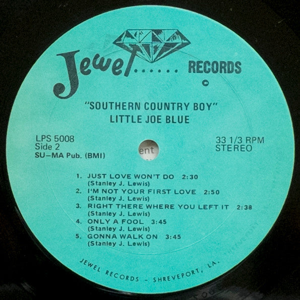 Little Joe Blue : Southern Country Boy (LP, Album)