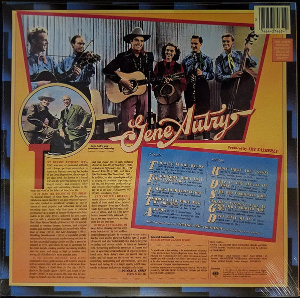 Gene Autry : Gene Autry (LP, Comp, Mono)