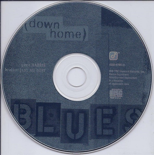 Gene Harris, Jack McDuff* : (Down Home) Blues (CD, Album)