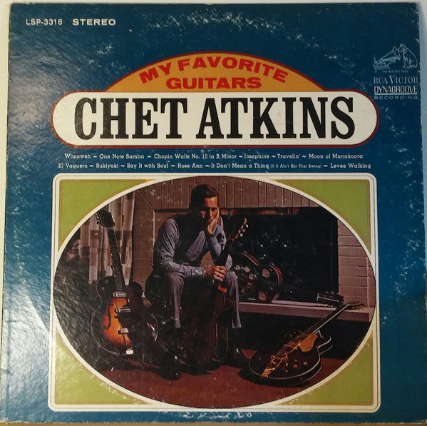 Chet Atkins : My Favorite Guitars (LP, RP, Roc)