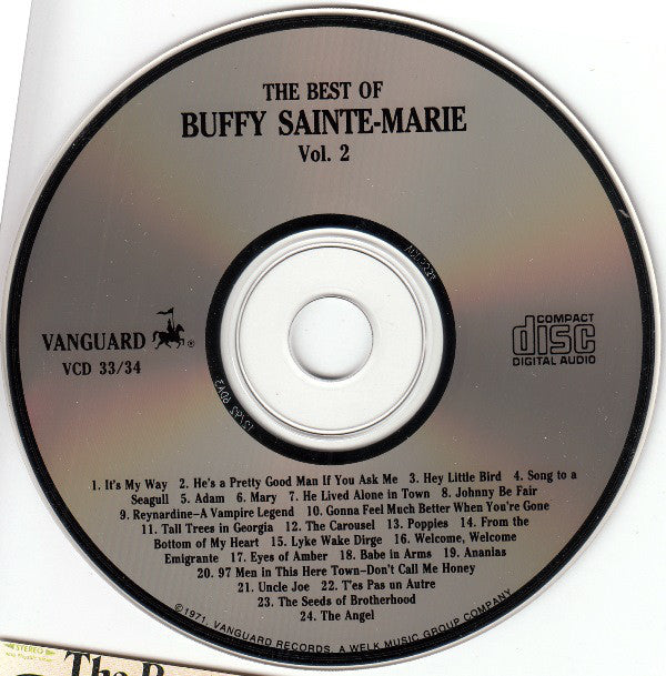 Buffy Sainte-Marie : The Best Of Buffy Sainte-Marie Volume 2 (CD, Comp)