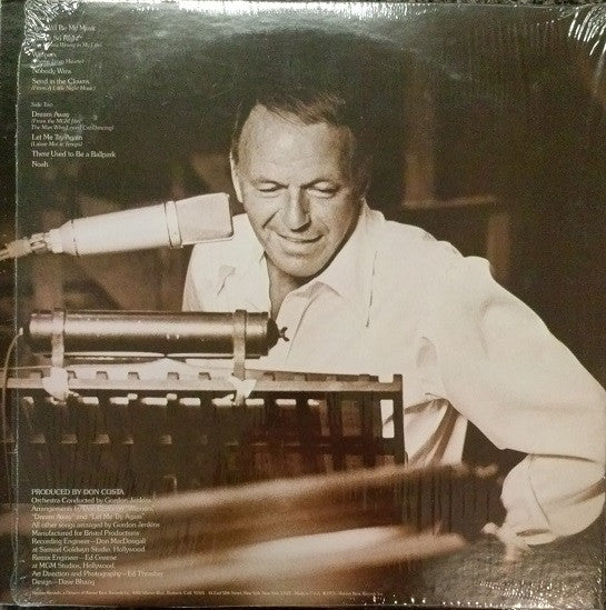 Frank Sinatra : Ol' Blue Eyes Is Back (LP, Album, San)