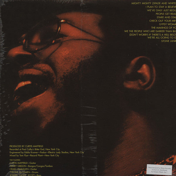 Curtis Mayfield : Curtis / Live! (2xLP, Album, Ltd, RE, 180)