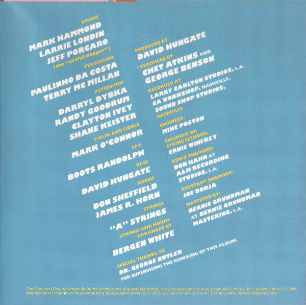 Chet Atkins, C.G.P.* : Stay Tuned (CD, Album)