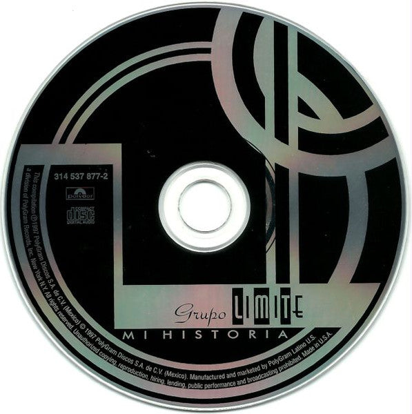 Grupo Límite : Mi Historia (CD, Comp, Ltd)