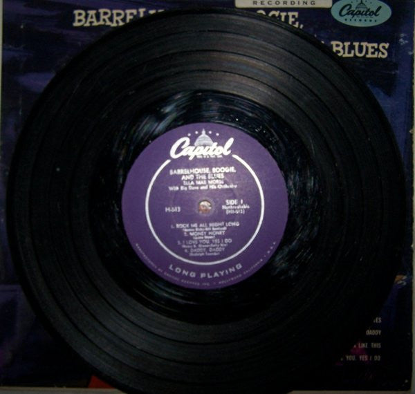 Ella Mae Morse With Big Dave And His Orchestra : Barrelhouse, Boogie, And The Blues (10", Album)