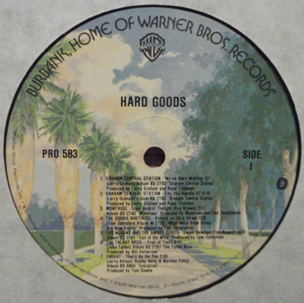 Various : Hard Goods (2xLP, Comp, RP)