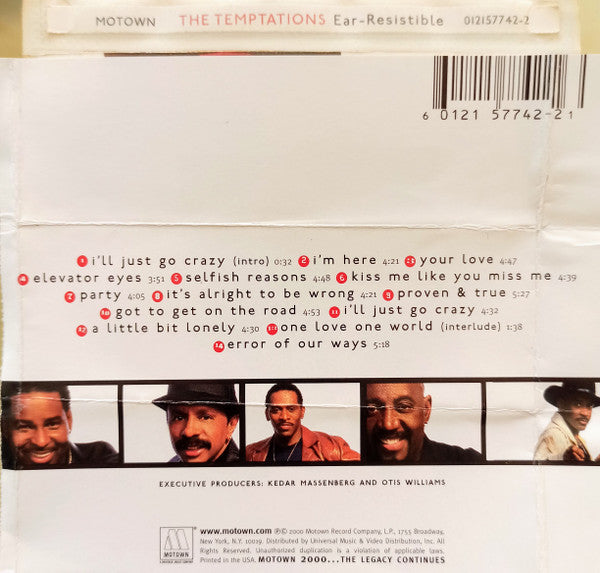 The Temptations : Ear-Resistible (CD, Album)