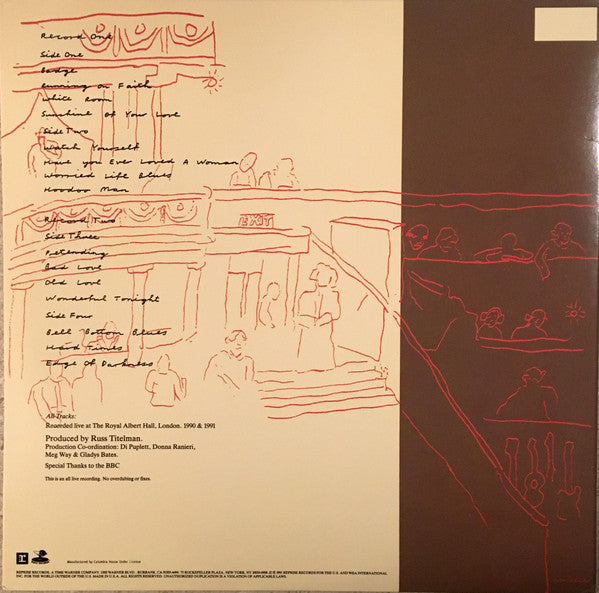 Eric Clapton : 24 Nights (2xLP, Album, Club)