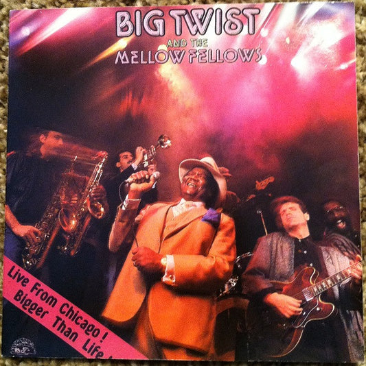 Big Twist And The Mellow Fellows : Live From Chicago! Bigger Than Life!! (CD)