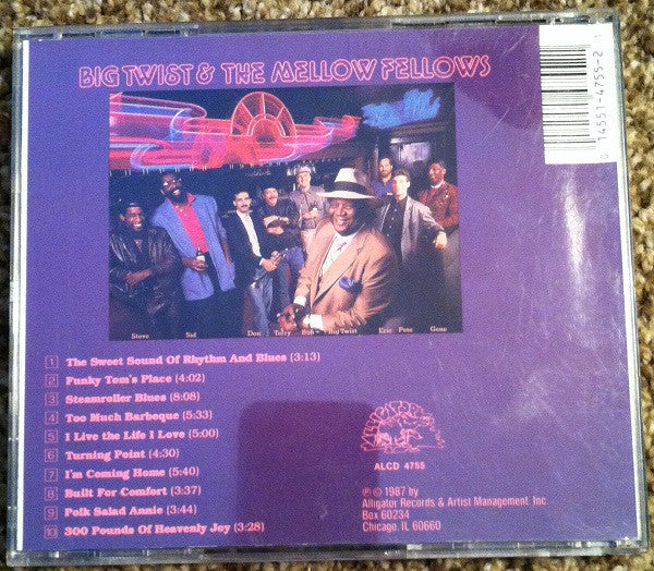 Big Twist And The Mellow Fellows : Live From Chicago! Bigger Than Life!! (CD)