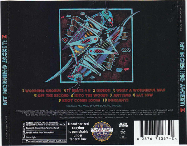 My Morning Jacket : Z (CD, Album, Copy Prot.)