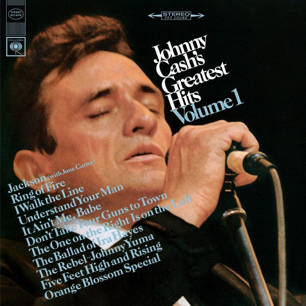 Johnny Cash : Johnny Cash's Greatest Hits (Volume 1) (LP, Comp, RE, San)