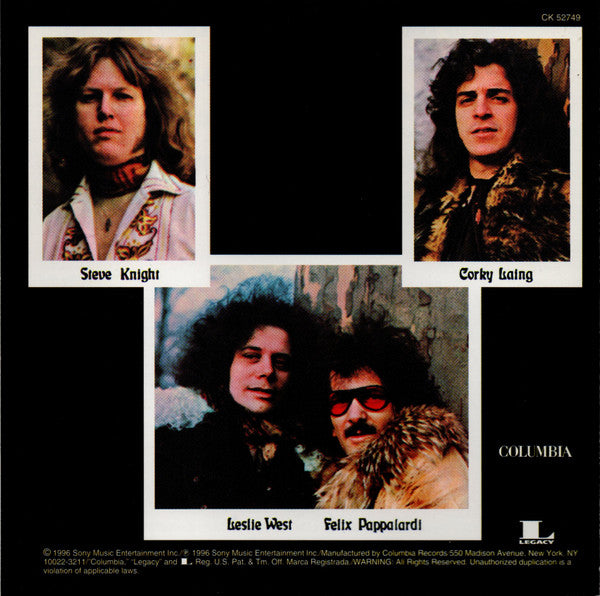 Mountain : Flowers Of Evil (CD, Album, RE, RP)