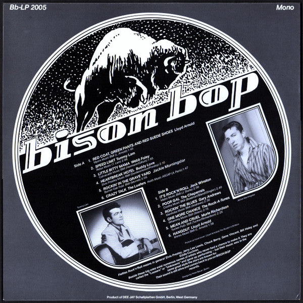 Various : Bison Bop: The Bop That Never Stopped - For A Real Rockin' Cat Volume 3 (LP, Comp, Mono)