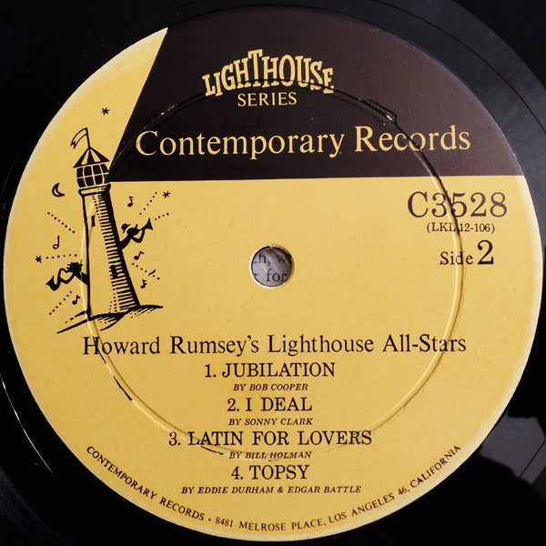 Howard Rumsey's Lighthouse All-Stars : Music For Lighthousekeeping (LP, Album, Mono)