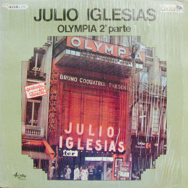Julio Iglesias : Olympia 2° Parte (LP, Album)