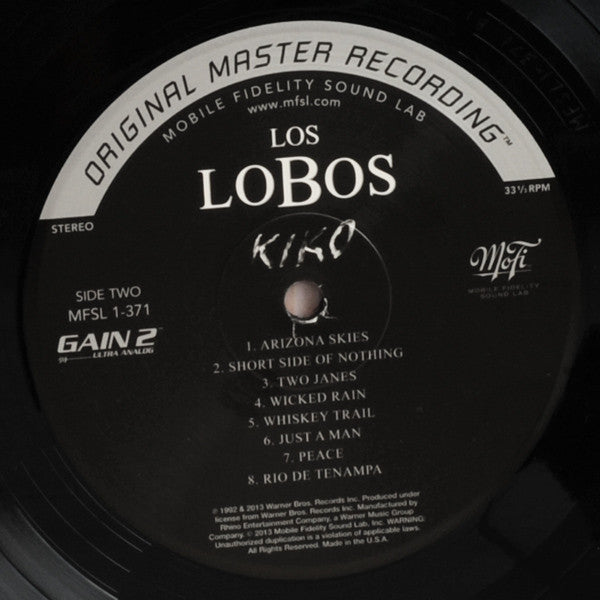 Los Lobos : Kiko (LP, Album, Ltd, Num, RE, RM, S/Edition, 180)