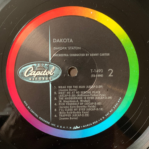 Dakota Staton : Dakota (LP, Album, Mono)