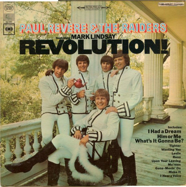 Paul Revere & The Raiders Featuring Mark Lindsay : Revolution! (LP, Album, Pit)