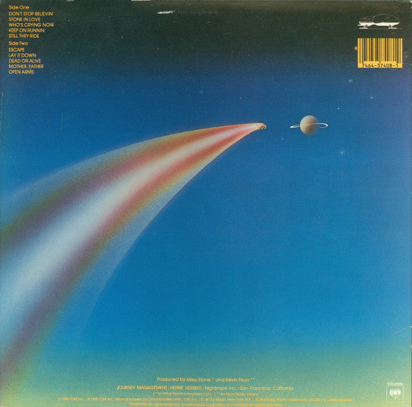 Journey : Escape (LP, Album, Ter)