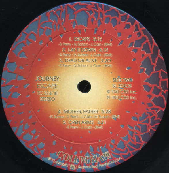 Journey : Escape (LP, Album, Ter)