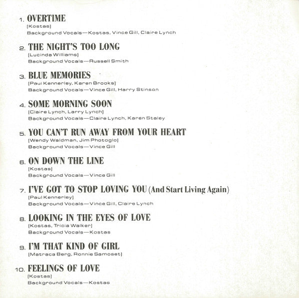 Patty Loveless : On Down The Line (CD, Album)
