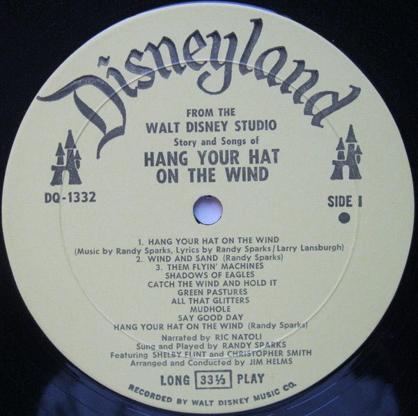Randy Sparks : Hang Your Hat On The Wind (LP, Album)