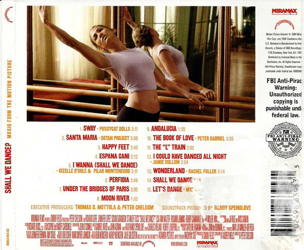 Various : Shall We Dance? (Music From The Motion Picture) (CD, Album)