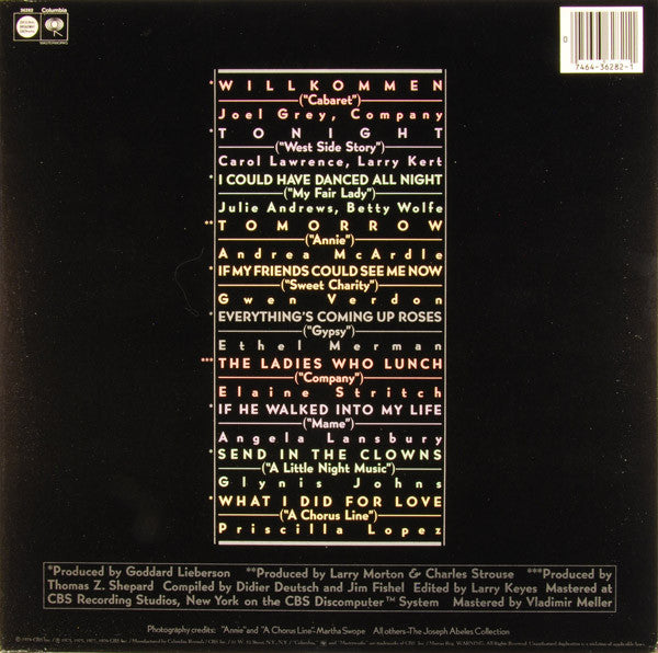 Various : Broadway Magic: The Best Of The Great Broadway Musicals (LP, Comp)