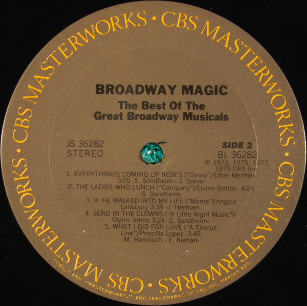 Various : Broadway Magic: The Best Of The Great Broadway Musicals (LP, Comp)