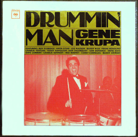 Gene Krupa : Drummin' Man (2xLP, Comp, Mono + Box)