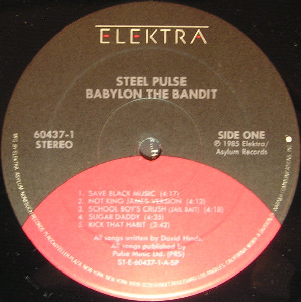 Steel Pulse : Babylon The Bandit (LP, Album)