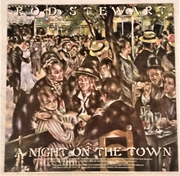 Rod Stewart : A Night On The Town (LP, Album, RE)