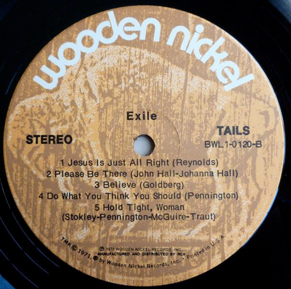 Exile (7) : Exile (LP, Album)