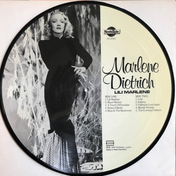 Marlene Dietrich : Lili Marlene (LP, Comp, Pic)