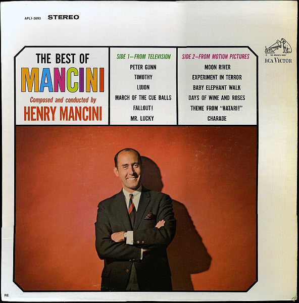 Henry Mancini : The Best Of Mancini (LP, Comp, RE)