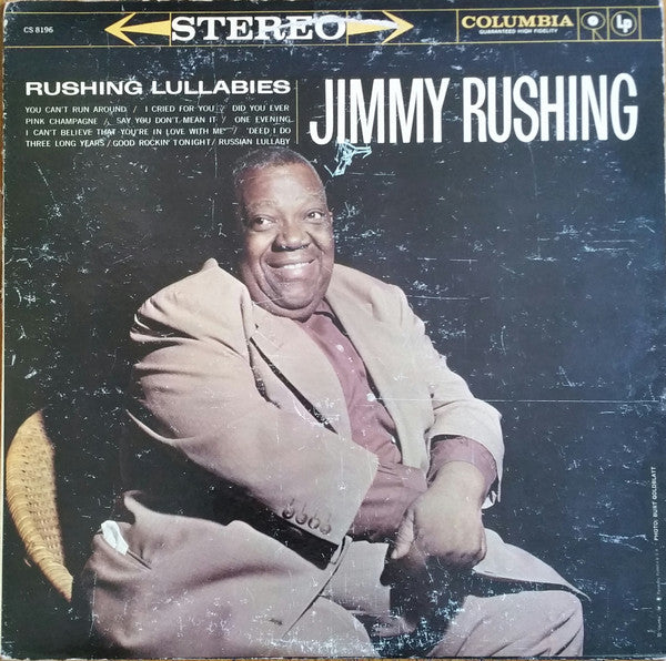 Jimmy Rushing : Rushing Lullabies (LP, Album)