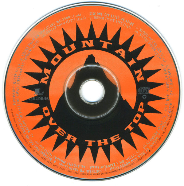 Mountain : Over The Top (2xCD, Comp)