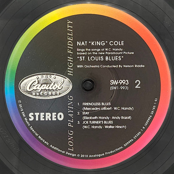 Nat 'King' Cole* : St. Louis Blues (2xLP, Album, RE, RM, 180)