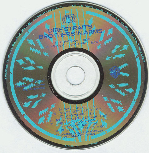 Dire Straits : Brothers In Arms (CD, Album, Mat)