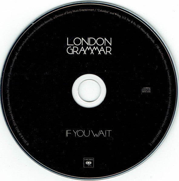 London Grammar : If You Wait (CD, Album, M/Print)
