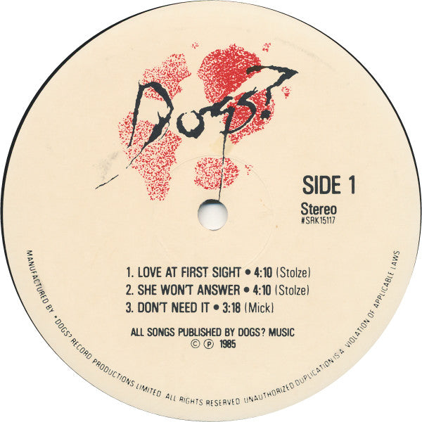 Dogs? : Dogs? (12", EP)