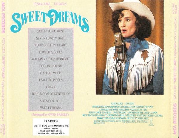 Patsy Cline : Sweet Dreams (CD, Club)