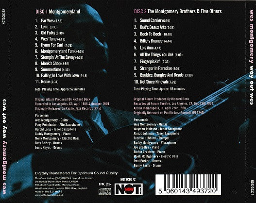Wes Montgomery : Way Out Wes (2xCD, Comp, RM)