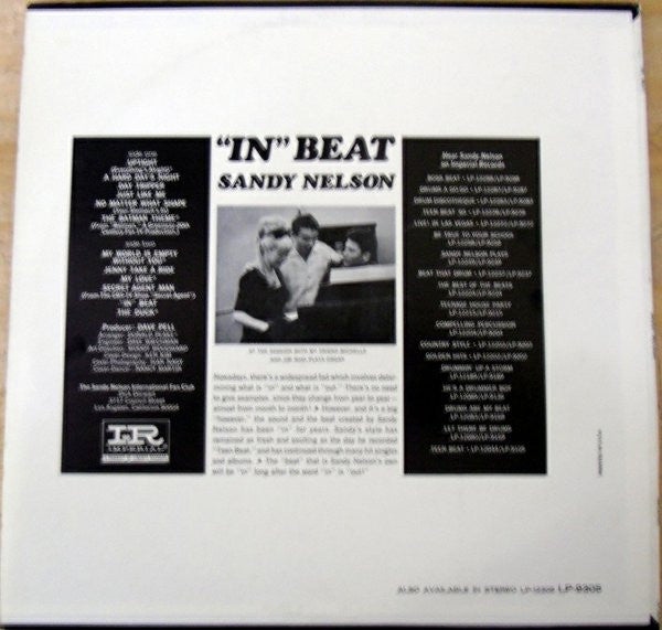 Sandy Nelson : "In" Beat (LP, Album, Mono, RP)