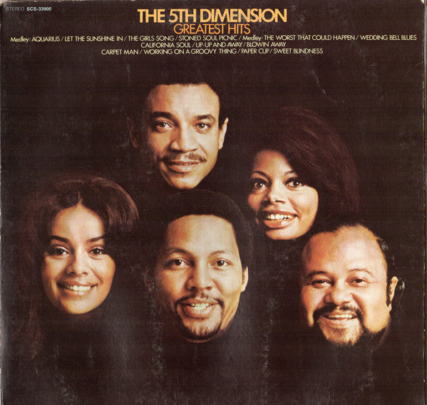 The 5th Dimension* : Greatest Hits (LP, Comp, Uni)