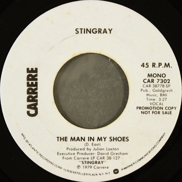 Stingray (10) : The Man In My Shoes (7", Mono, Promo)